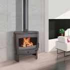 Salamandra A Lenha Ovalia Ferro Fundido Godin